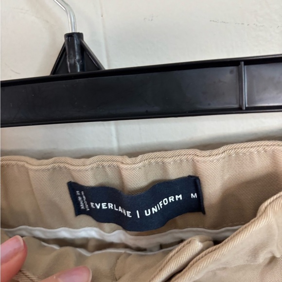 Everlane men's performance chino pull on shorts light tan khaki M - Picture 4 of 6
